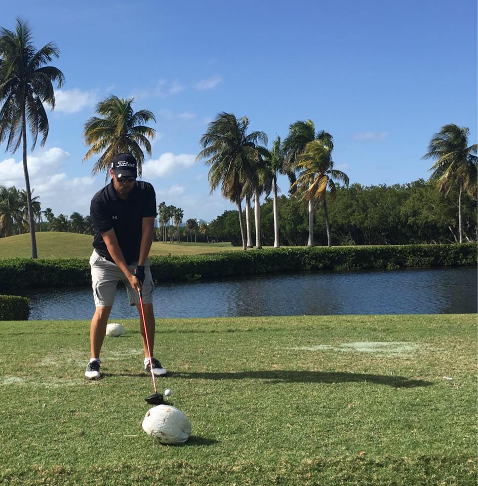 Matt Howard Golfing