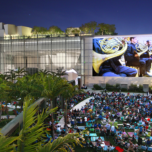 Study of New World Symphony WALLCAST™ Concerts Reveals Diverse Audiences