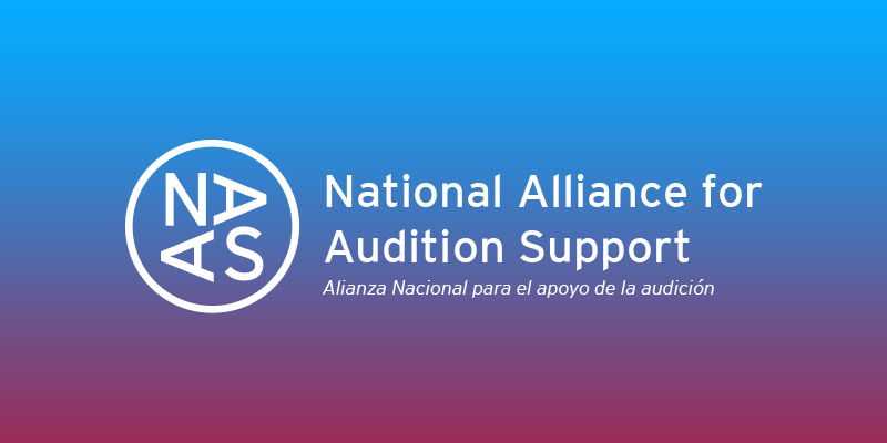 National Alliance for Audition Support logo