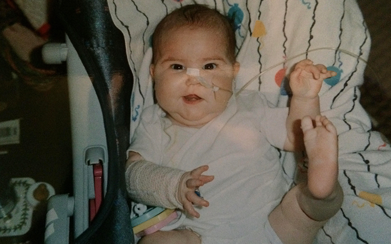 Stephanie with IV