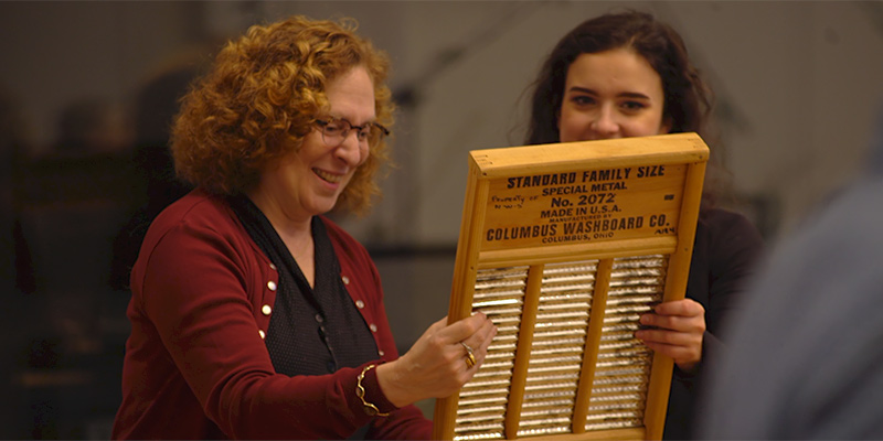 Julia Wolfe with NWS Fellows