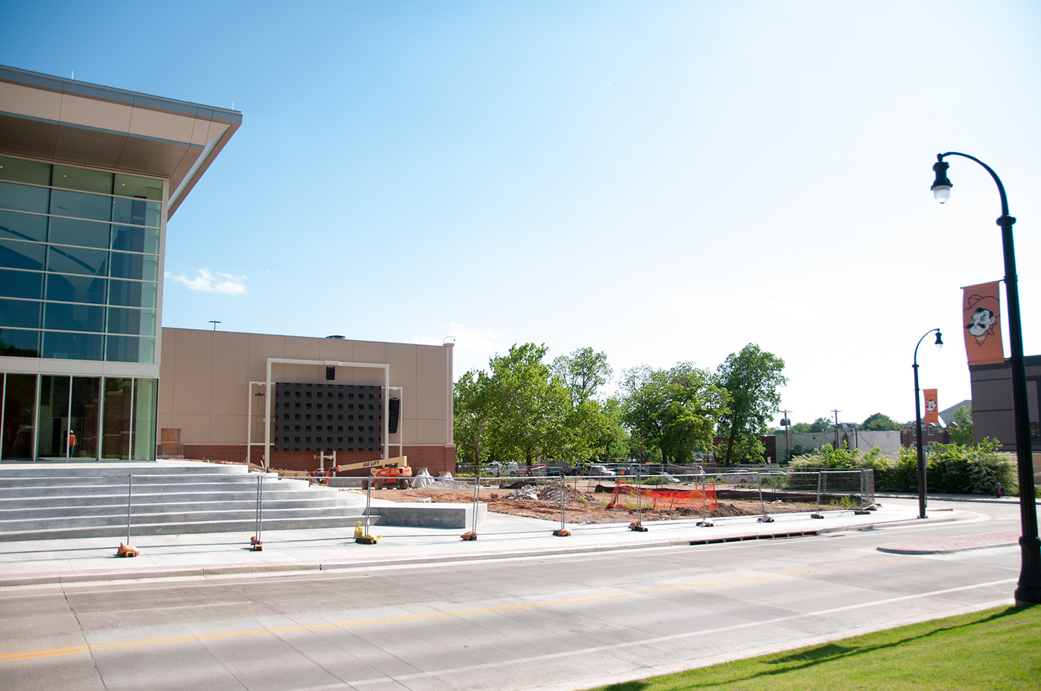 MCPA Plaza Construction