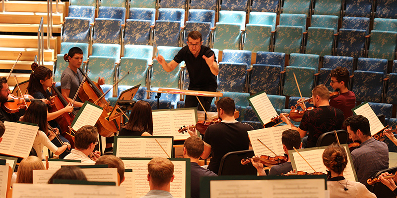 Chad and NWS in rehearsal