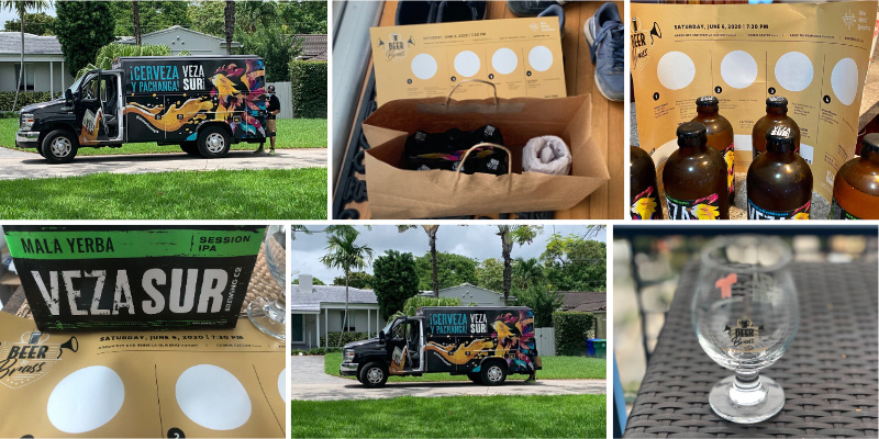 Beer and Brass delivery