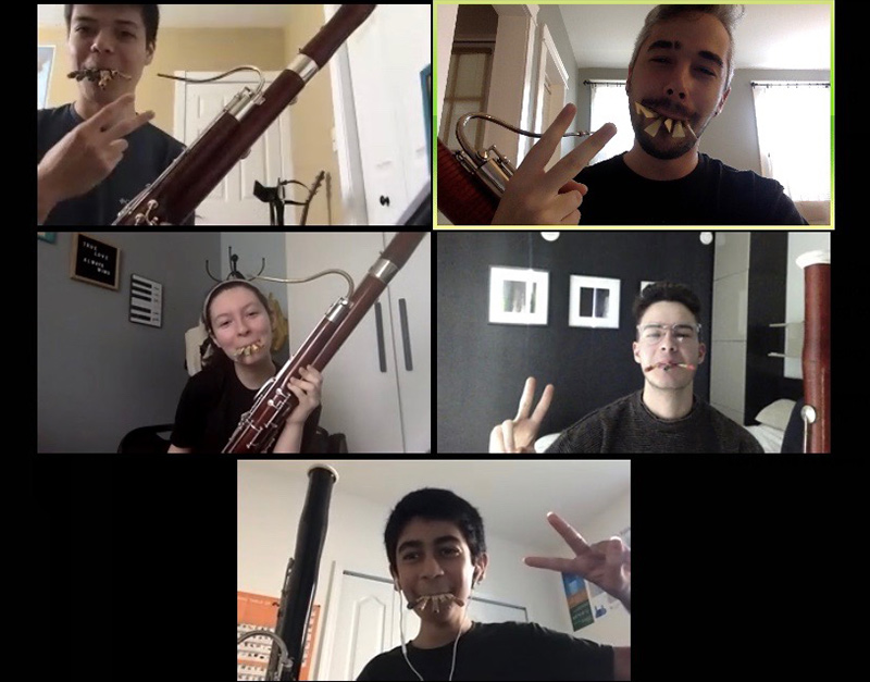VIA Bassoon Students