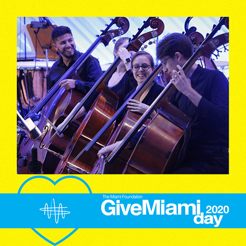 Support New World Symphony on #GiveMiamiDay, Nov. 19