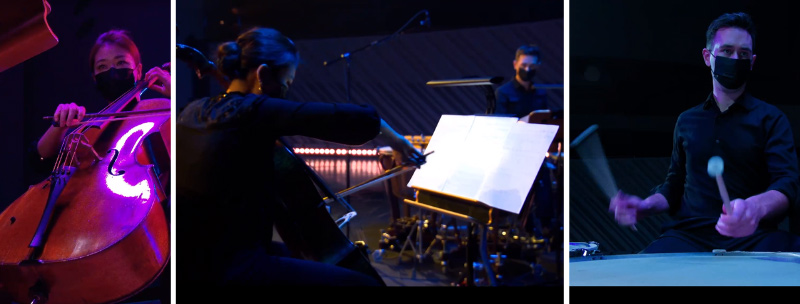 Performance stills from Latin Grooves