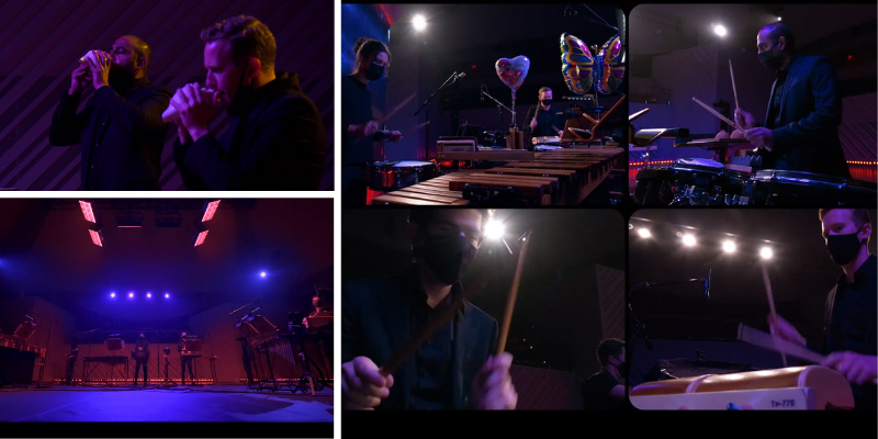 Performance stills from Latin Grooves