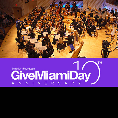Support New World Symphony on #GiveMiamiDay, Nov. 18