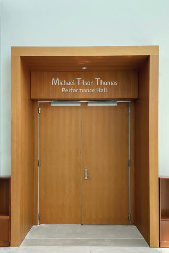 Michael Tilson Thomas Performance Hall
