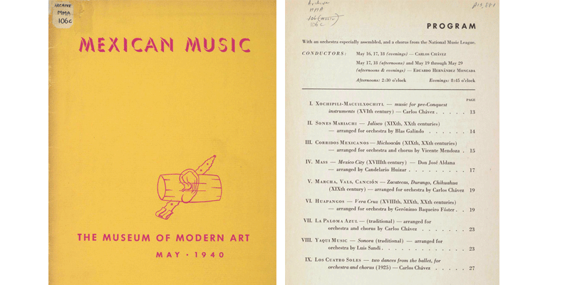 Mexican Music Program - MoMA