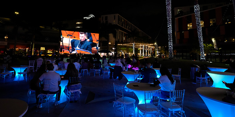 Mobile WALLCAST in CityPlace Doral