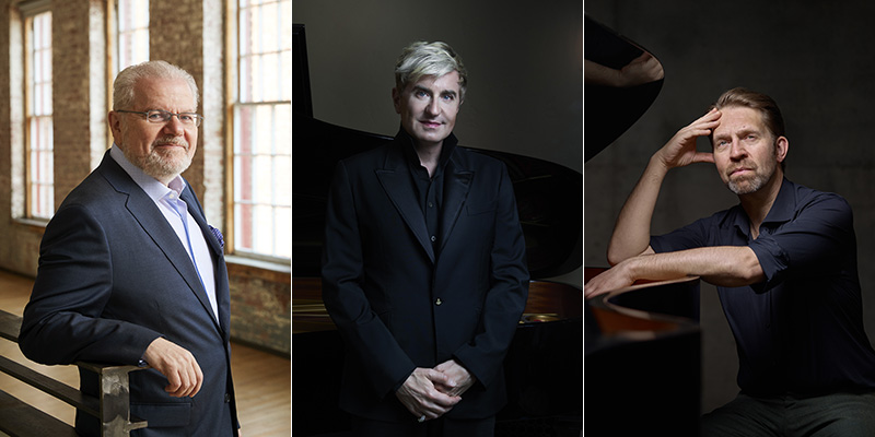 Returning pianists: Ax, Thibaudet and Andsnes