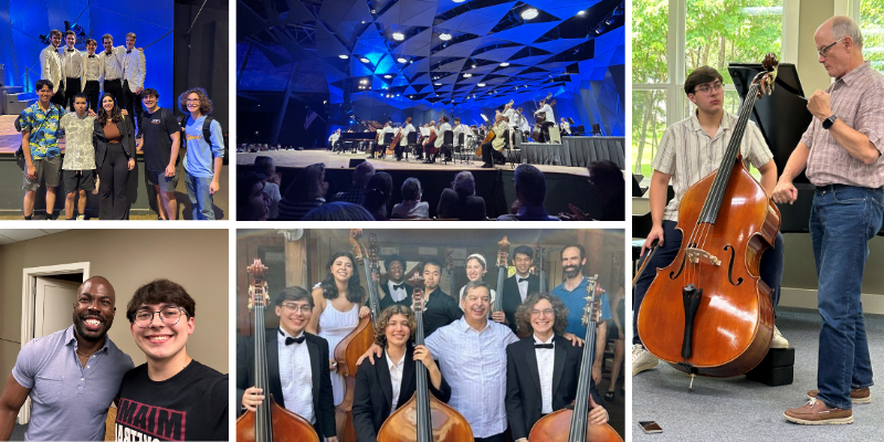 Brandon Garcia at Tanglewood