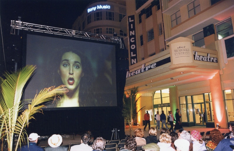 January 13, 1996  Villa-Lobos concert live telecast on Lincoln Road